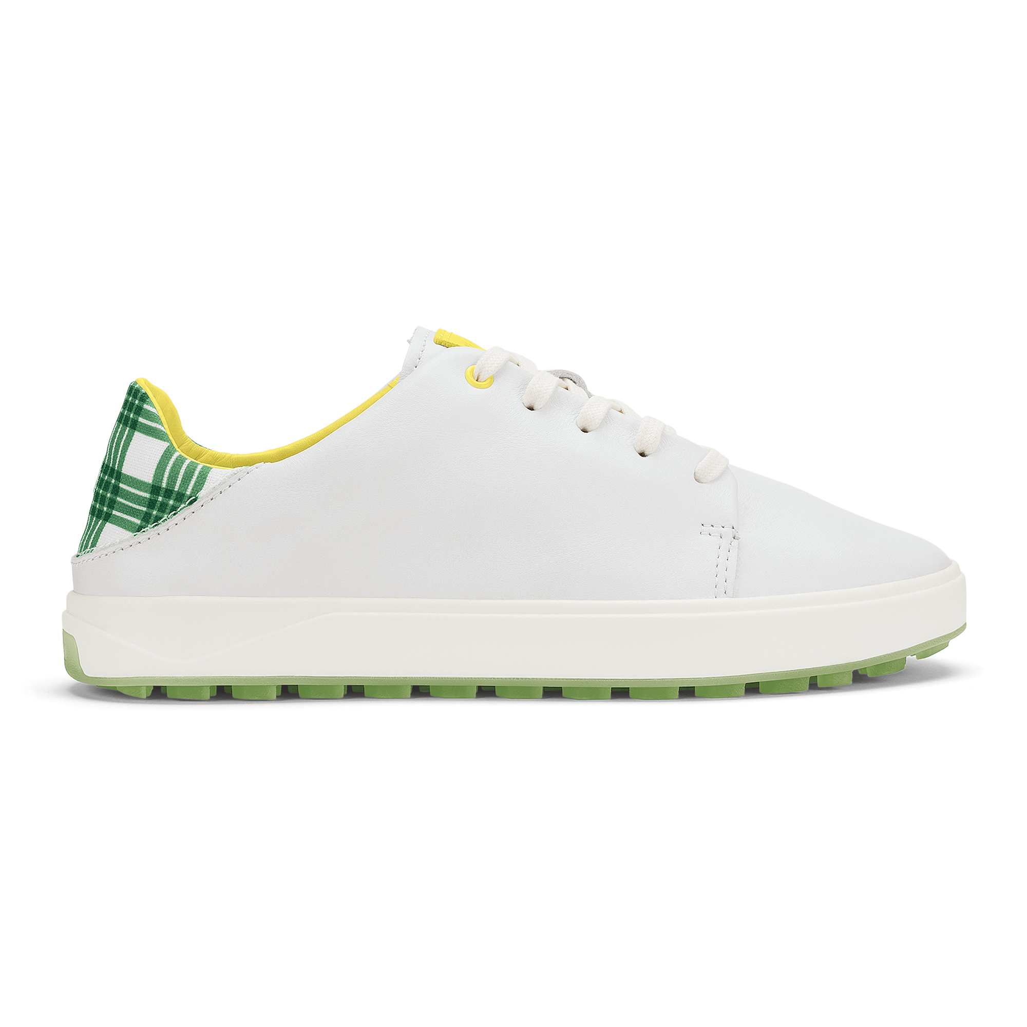 Wailea - Bright White / Medium Green